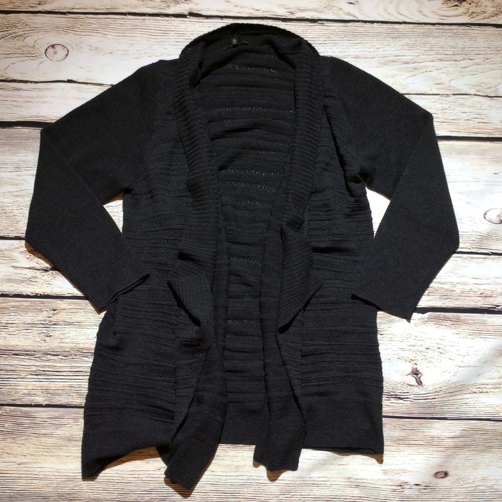 Eileen Fisher Knit drape Cardigan XL